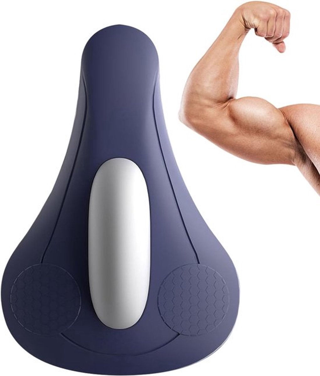 Bekkenbodemspiertrainer, USB-C oplaadbaar, trainingsapparaat voor mannen - Bekkenbodemspiertrainer | Geschikt voor thuis, sportschool, kantoor, reizen, binnen - Blauw