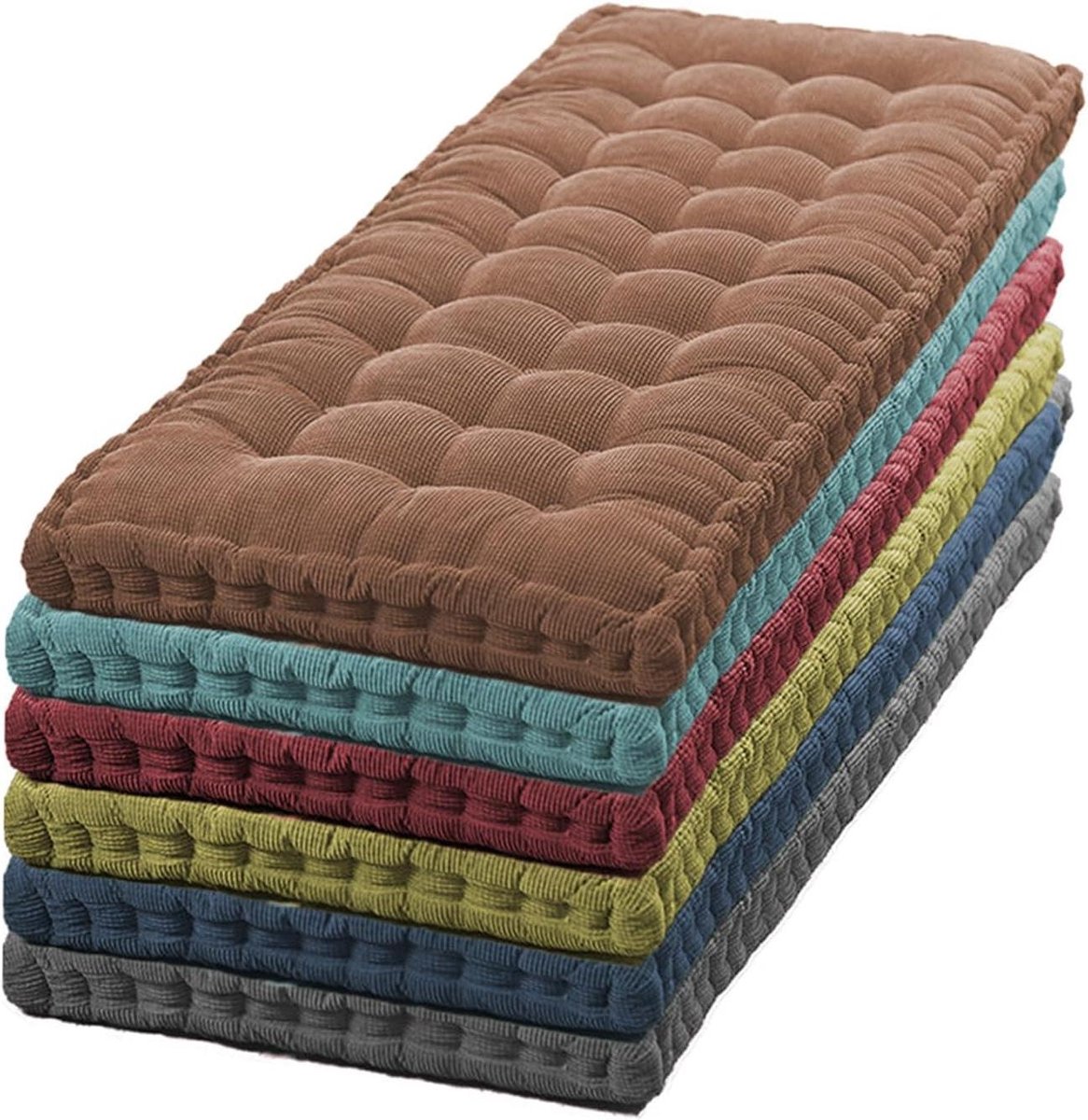 Bank Kussen - Zitkussen - Buiten Zitten - 8cm Dik - 70x30cm - Groen