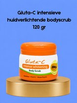 Gluta-C Intensive Skin Lightening Body Scrub – 120 g – Verhelderende & Exfoliërende Body Scrub – Verwijdert Dode Huidcellen, Verminderde Donkere Vlekken & Egaliseert de Huidtint – Voor een Gladde, Stralende & Gezonde Huid