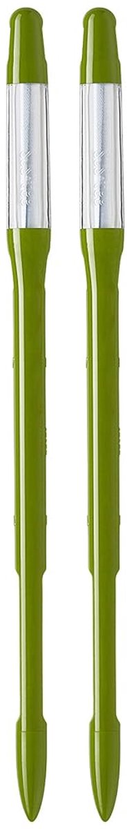 SnelShoppen - SUStee waterniveaumeter set van 2, bewateringsindicator voor planten, gebruiksvriendelijk, batterijvrij, Japanse kwaliteit, medium groen