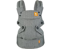 SnelShoppen - Ergonomische Babydrager voor Pasgeborenen, 3-in-1 Linnen Rugzak, Voorzijde Draagpositie, Verstelbaar van 3,2 tot 20,4 kg, Zomer Kleur As