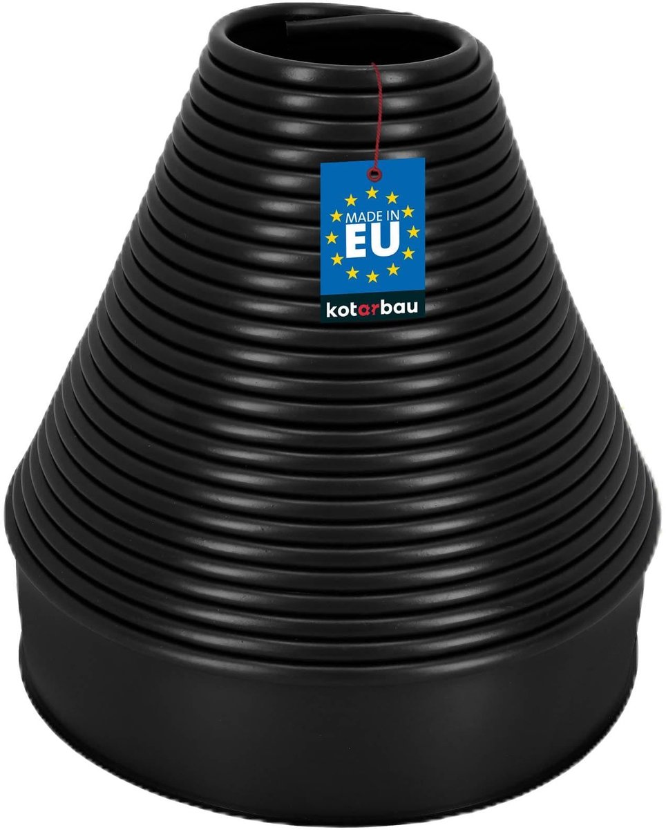 KOTARBAU Tuinrand, Gazonrand Flexibel, Grasrand Kunststof 10 cm x 20 m