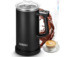4-in-1 elektrische melkopschuimer – 500 ml, inductie, automatisch,Voor warm en koud schuim – ideaal voor latte, cappuccino en warme chocolademelk