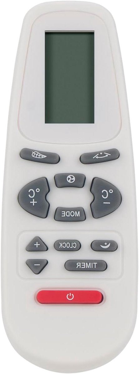 Afstandsbediening - Airco Bediening - Airco Instellen - Directe Werking - 10 Meter Bereik - Zwart