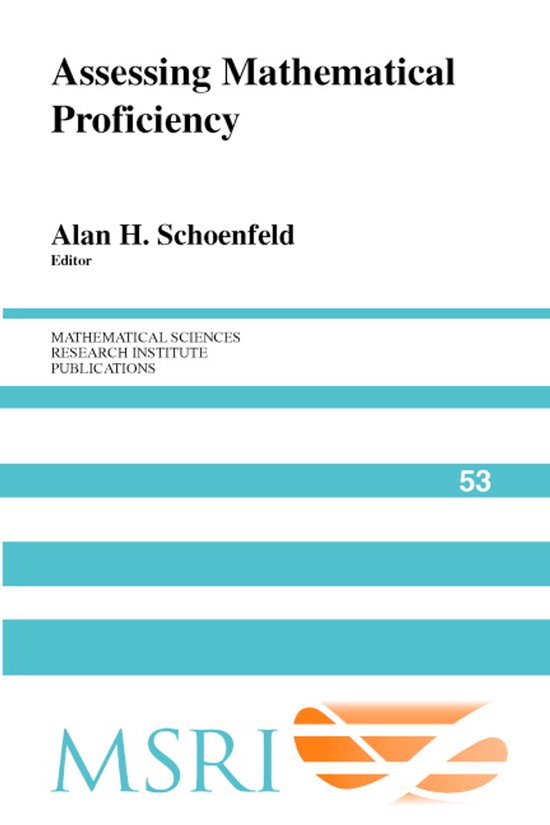 Assessing Mathematical Proficiency - cover