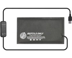 Thijox - Reptielen Verwarmingsmat USB 5V, Warmtemat voor Terrarium en Huisdieren, Waterdicht, Vlamvertragend, Geschikt voor Slangen, Hagedissen en Amf