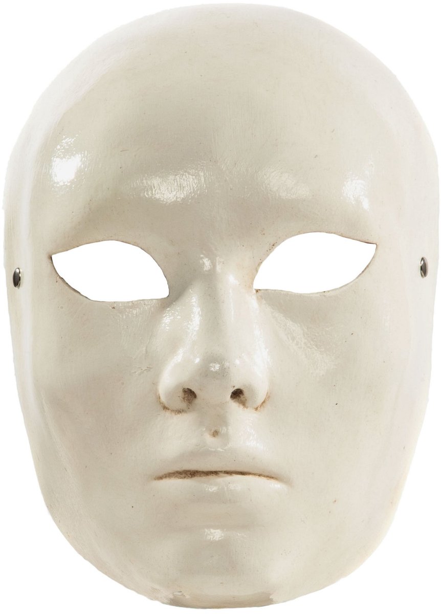Volto Bianco Vrouwelijk Venetiaans Masker