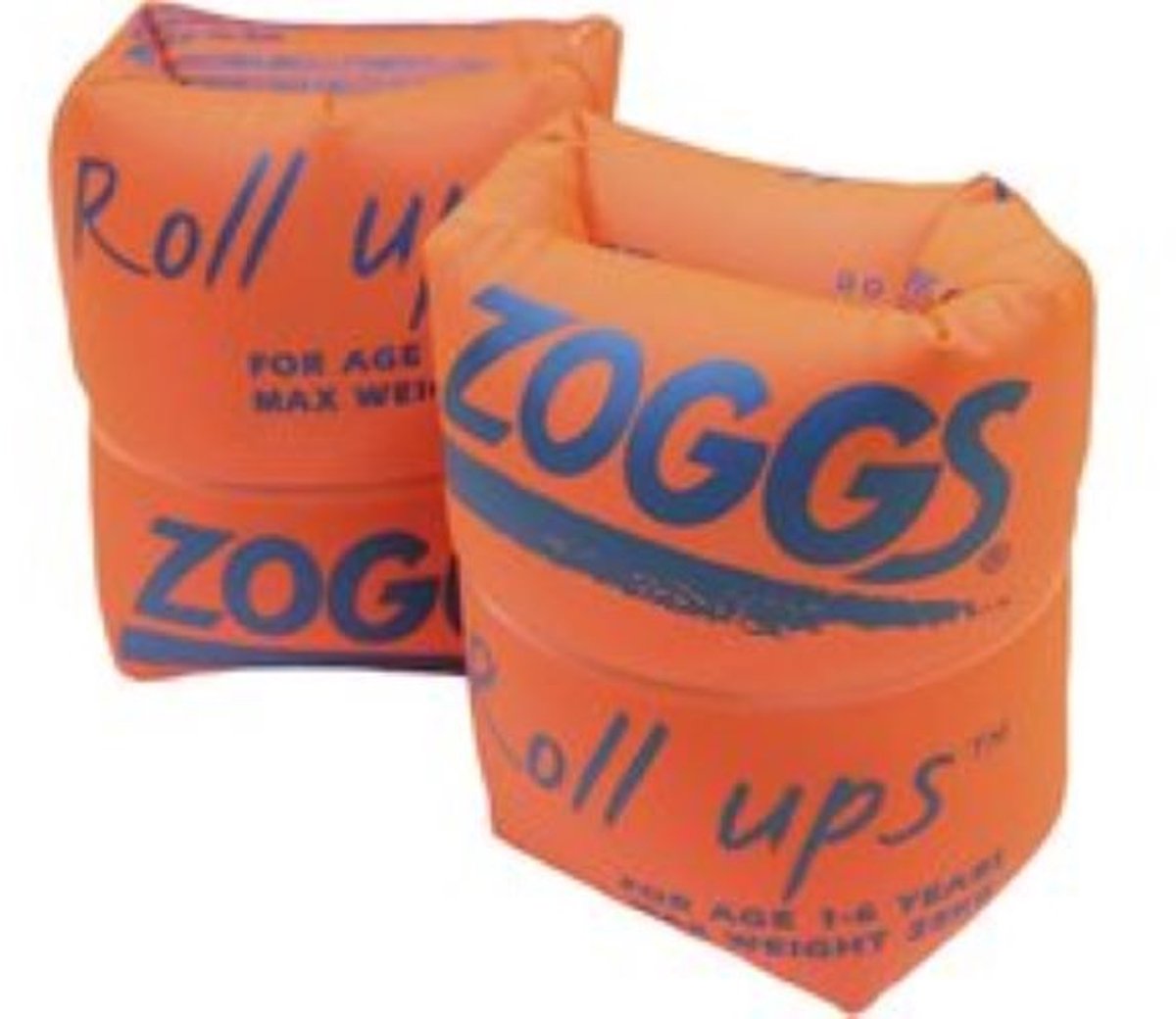 Zoggs - Zwembandjes Roll-Ups - Oranje - Maximum 25 kg - Maat 1/6 jaar