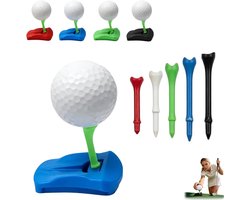 carmdering - Hinged Turf Tee - Golf Oefensysteem - Flexibel Scharnierontwerp - Onbreekbare Constructie - PLA Kunststof - Weerbestendig Materiaal - Voor Simulator En Driving Range - 1 Stuk