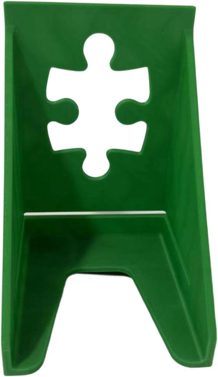 Puzzel Houder - Puzzel Display - Puzzels Organiseren - Houdt Doosdeksels Vast - 10 x 145 cm - Groen