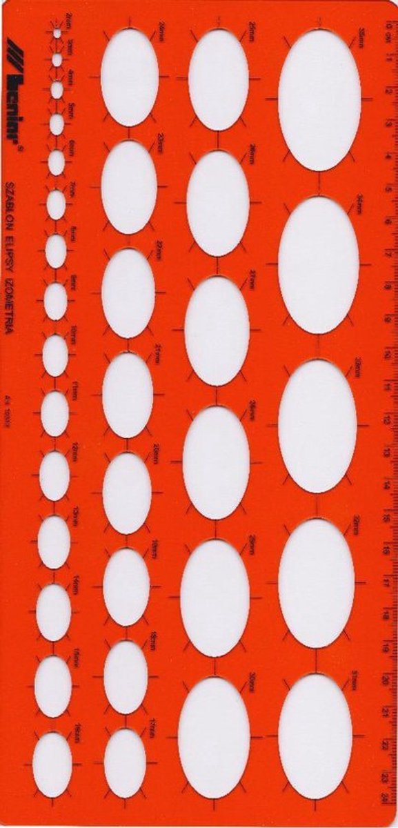 Isometrische Sjabloon Master Metric # SLP 10312