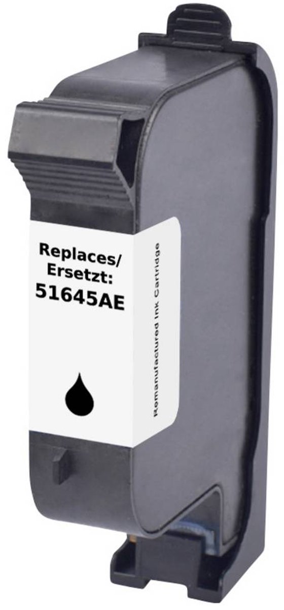 Renkforce Inktcartridge vervangt HP 45, 51645AE Compatibel Zwart RF-I-HP45BK RF-6922906