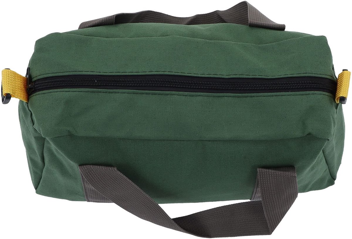 Dailygoods- Gereedschapzak Hoge Capaciteit - Canvas - Slijtvast - Antiwater - Handtas - Voor Voertuigonderhoud - Praktische Handgrepen - Gereedschapstas