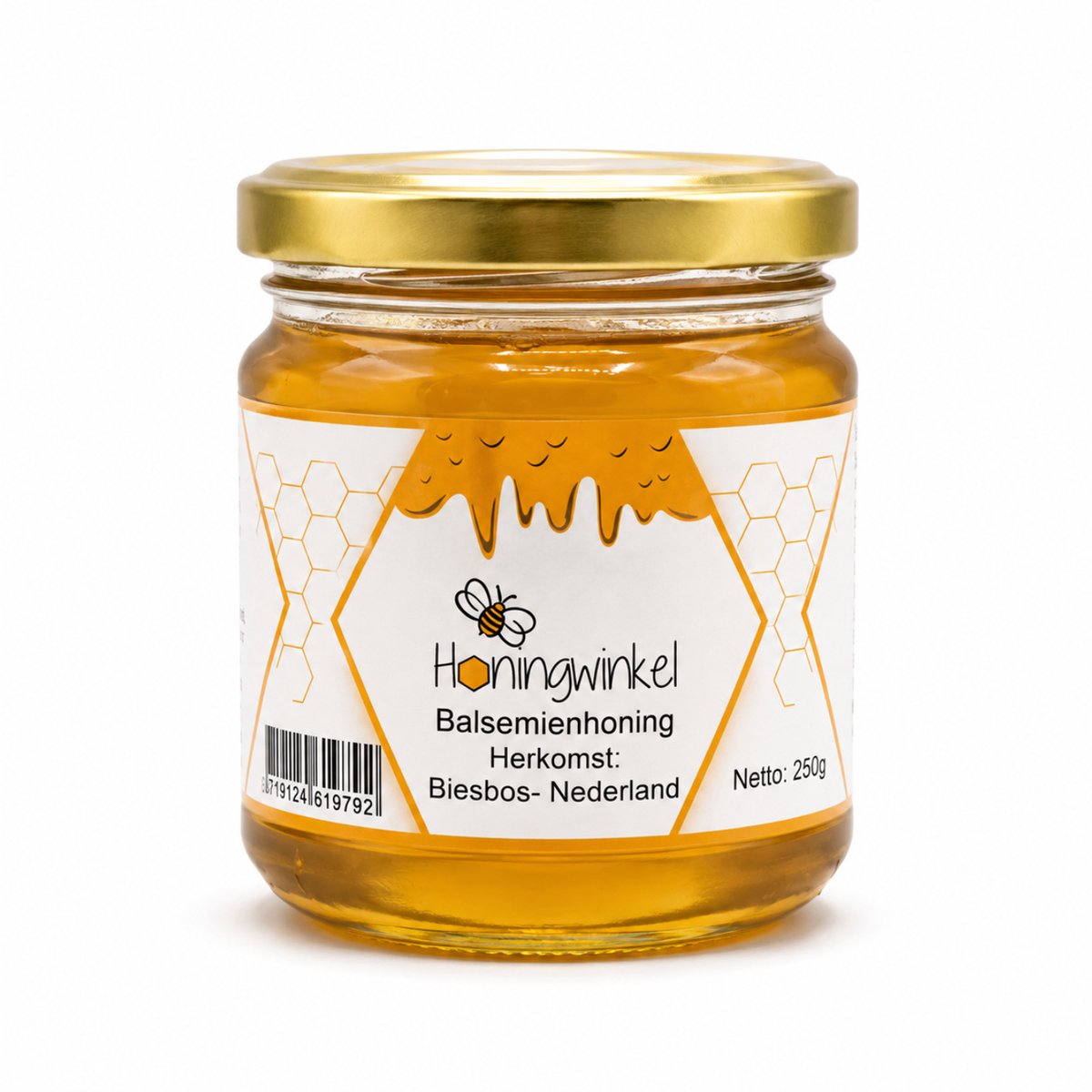 Balsemienhoning - 250g - Honingwinkel