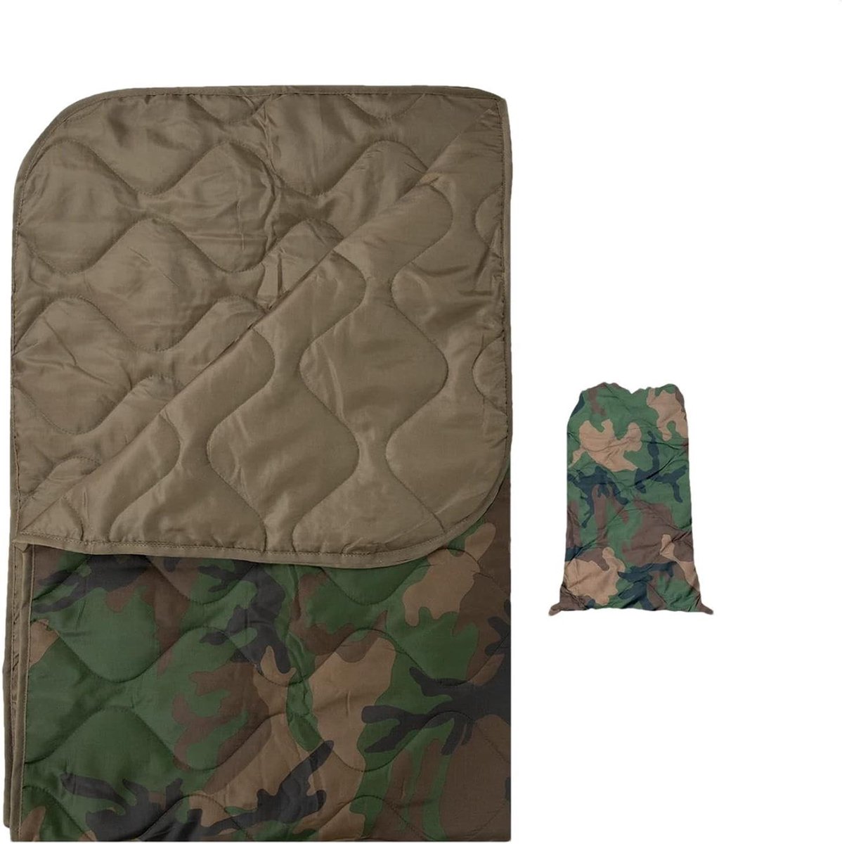 Waterdichte Campingdeken - Opvouwbare Outdoor Deken - Kamperen en Wandelen - Sneldrogend en Duurzaam - 650 g - Blauw