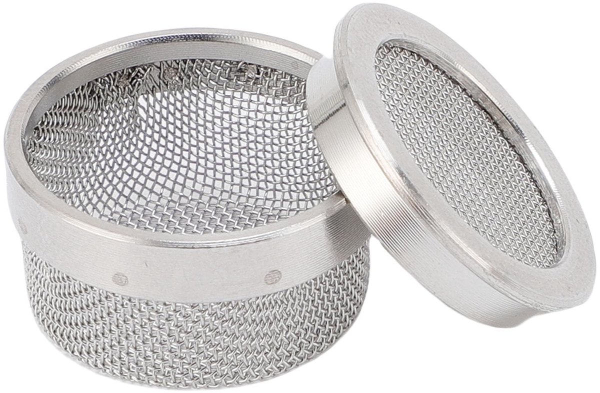 Dailygoods- Ultrasone Reiniger Superieure Reiniging - Sieraden Reiniger - Horlogeonderdelen Houder - Roestvrij Staal - Fijne Mand - Gebruiksvriendelijk Ontwerp - Sieradenreiniger