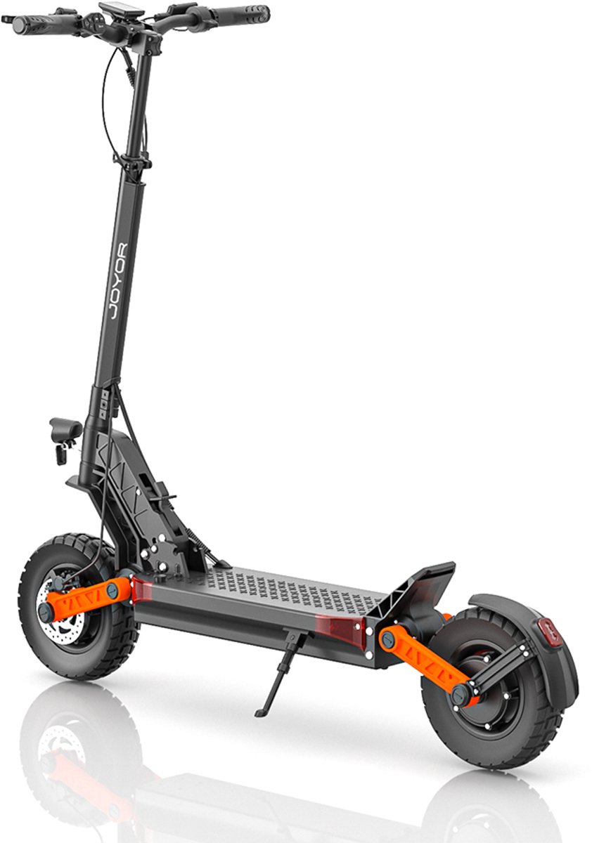 JOYOR S10-S-Z Elektrische scooter - 10inch - 75km actieradius - 1000W*2 motor - zwart