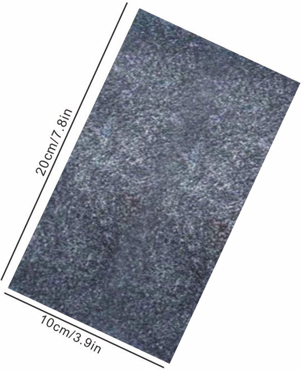 Krassenverwijderaar Doek - Lak Reparatie - Auto Herstellen - Nanotechnologie - 5 x 5 cm - Grijs – foto 7