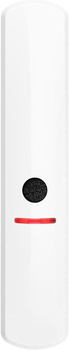 Glasbreukmelder - Raamalarm Akoestisch - Inbraakbeveiliging Woning - Tweetraps Signaalanalyse - 102 x 23 x 2 cm - Wit