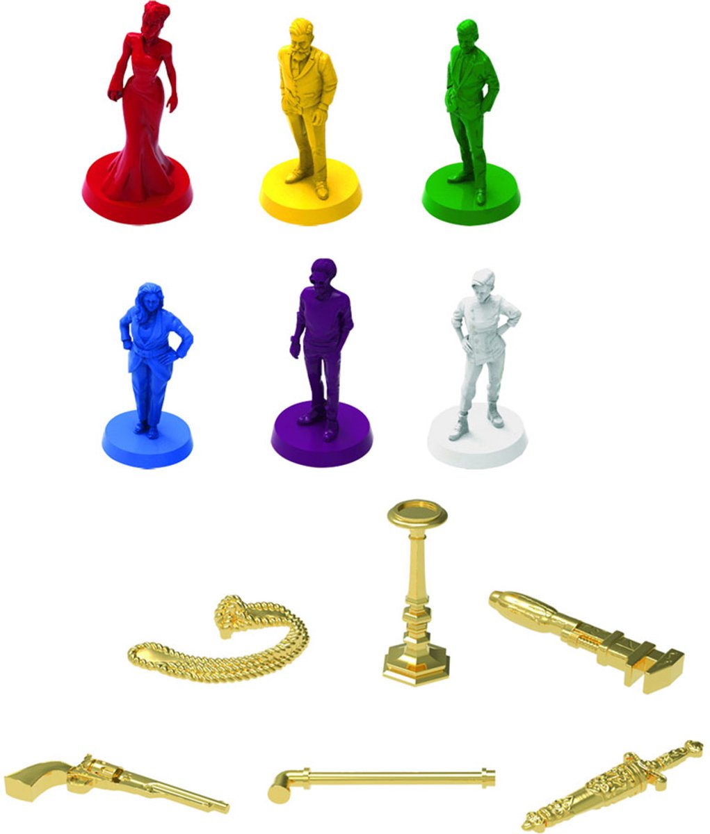 Cluedo - Bordspel Nieuwe variant - Gezelschapsspel — afbeelding 6