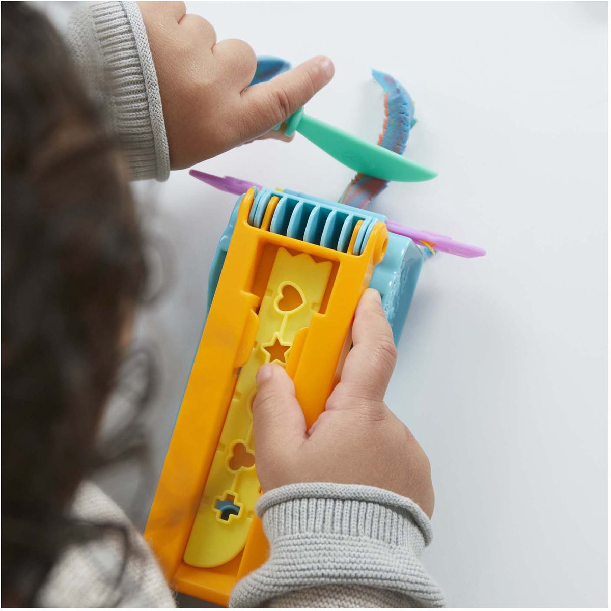 Play-Doh Fun Factory Start Set Speelset - Boetseerklei - Inclusief 3 Play-Doh potjes - Knutselen voor kinderen — afbeelding 8