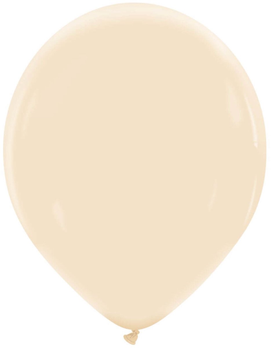 Professionele Latex Ballonnen 30 cm 100(±) x Premium Champagne / Nude – Snelle Verzending – Hoge Kwaliteit voor Gender Reveal, Baby Shower & Bruiloft