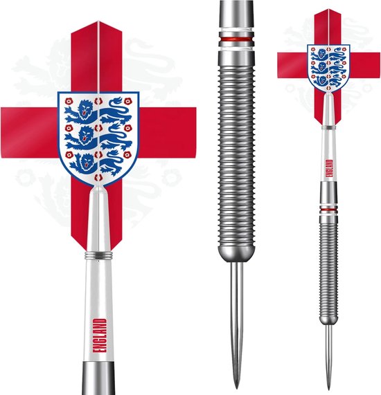 Officieel gelicentieerd St Georges Cross Darts - Engeland - Steel Tip 90% Tungsten - 24g (D1404) van Designa — afbeelding 5