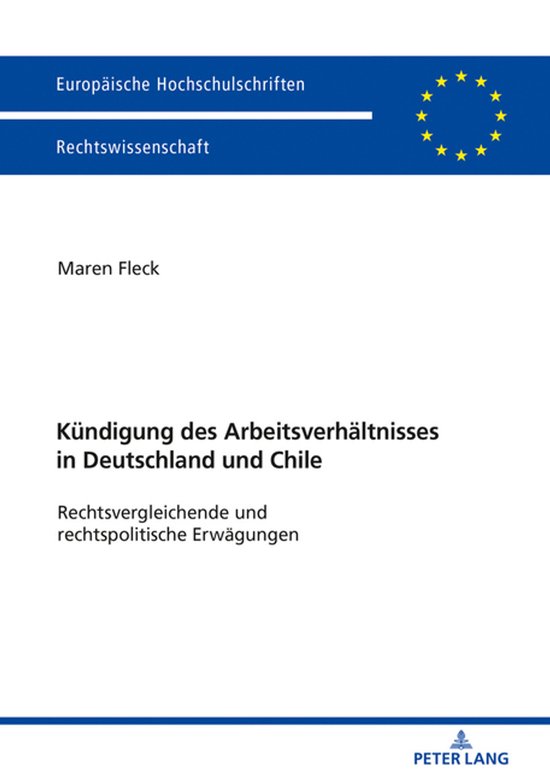 Europaeische Hochschulschriften Recht 6014 - Die Kuendigung  ... - cover