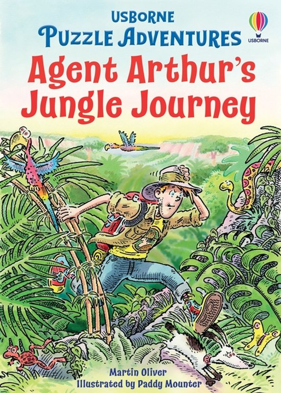 Puzzle Adventures- Agent Arthur's Jungle Journey - cover