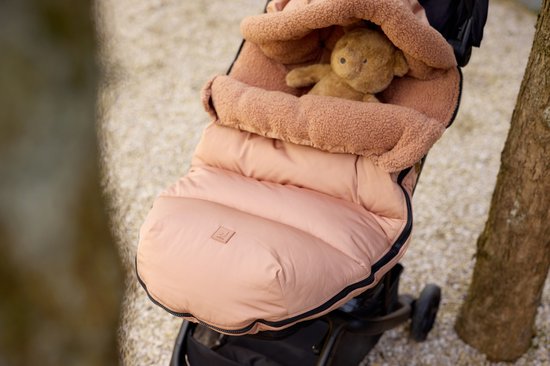 Jollein Voetenzak buggy/kinderwagen Puffed Light Terra — afbeelding 5
