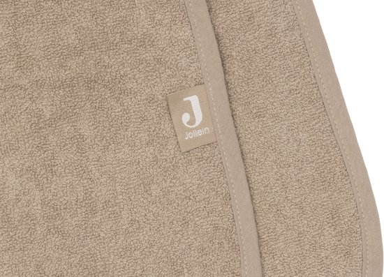 Jollein Badponcho Badstof Milky Coffee van Jollein — afbeelding 4