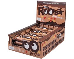 Roo'Bar | Chocolate Covered | Almond Bar | 16 stuks | 16 x 30 gram