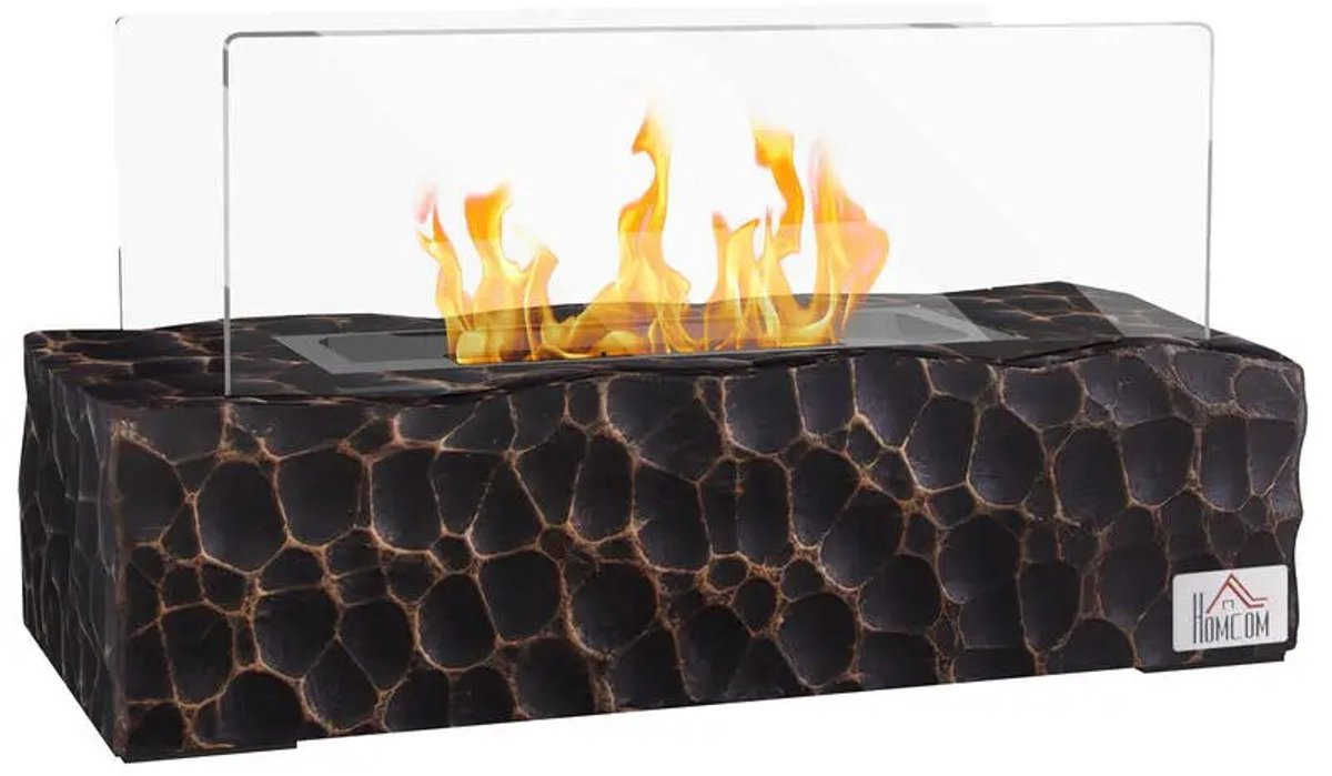 Innovastore Tafelmodel bio-ethanolhaard - Ethanolhaard - Tafelhaard - Biokachel - Minihaard - Bio ethanol haard - Rookvrij