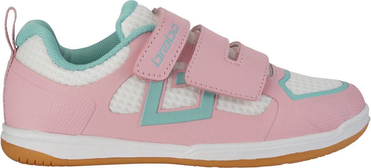 Brabo Force Junior Indoor Hockeyschoenen Light Pink/Aqua