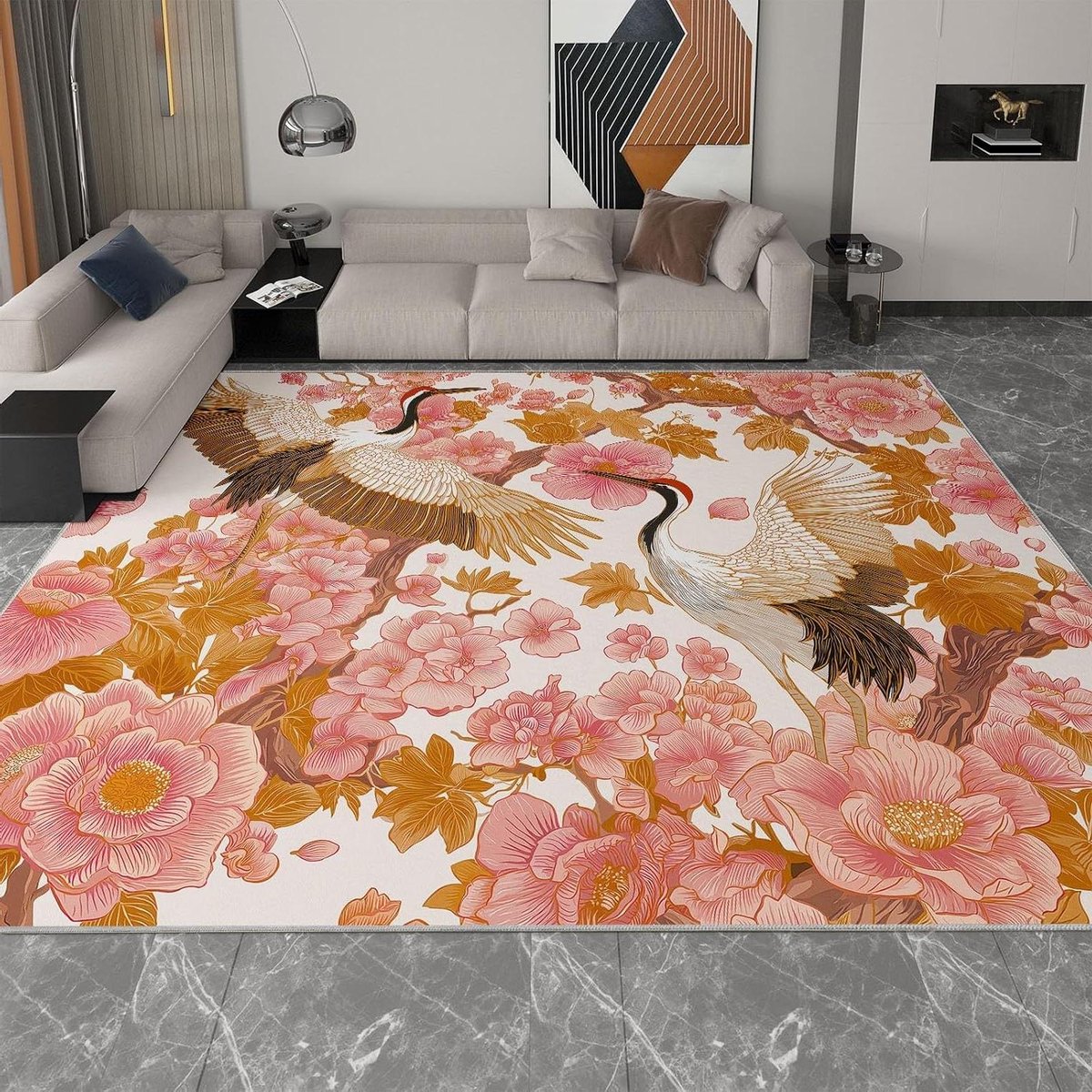 Vloerkleed - Tapijt Vloerbedekking - Woonkamer Inrichten - Machinewasbaar Antislip - 160 x