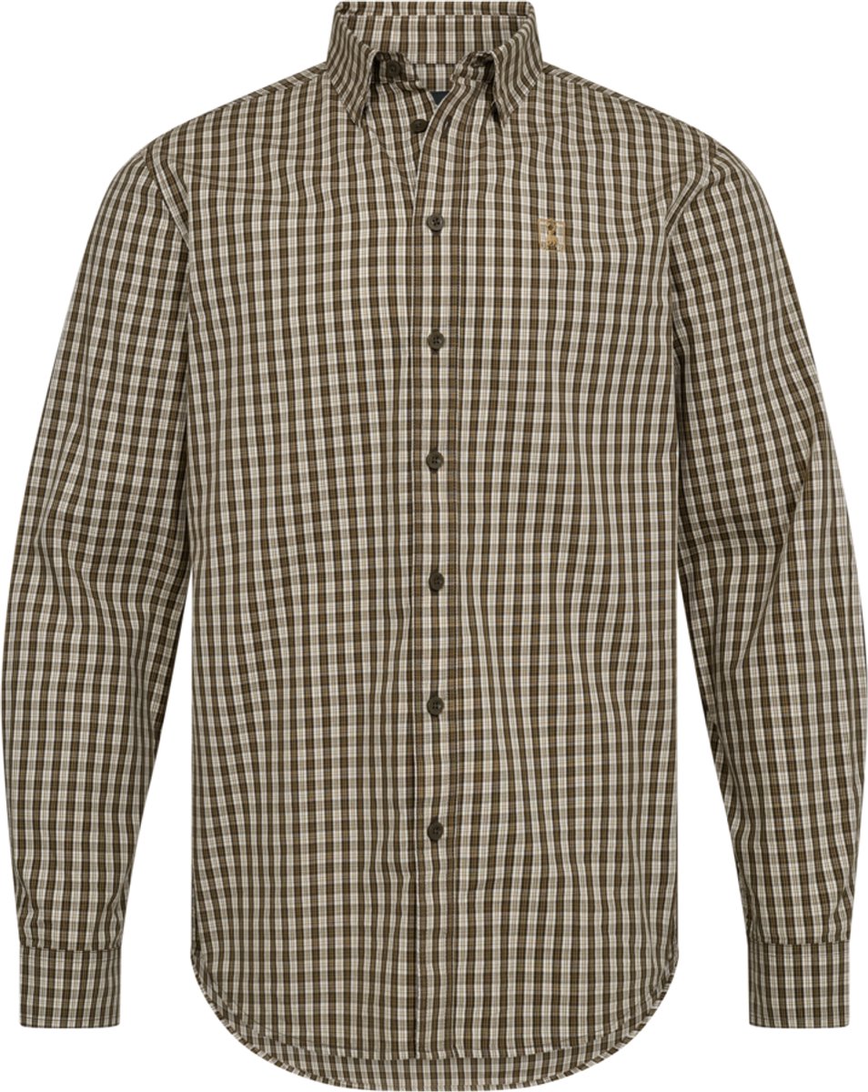 Deerhunter Baldwin Overhemd Outdoor Overhemd Scandinavisch Overhemd Jacht Overhemd Lange Mouwen Overhemd Cypress
