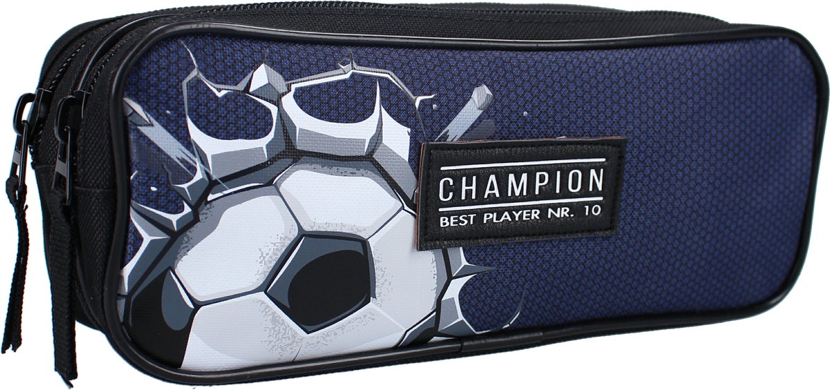 Skooter Match Day Etui - 9 x 22 x 8 cm - 1.6L - Zwart