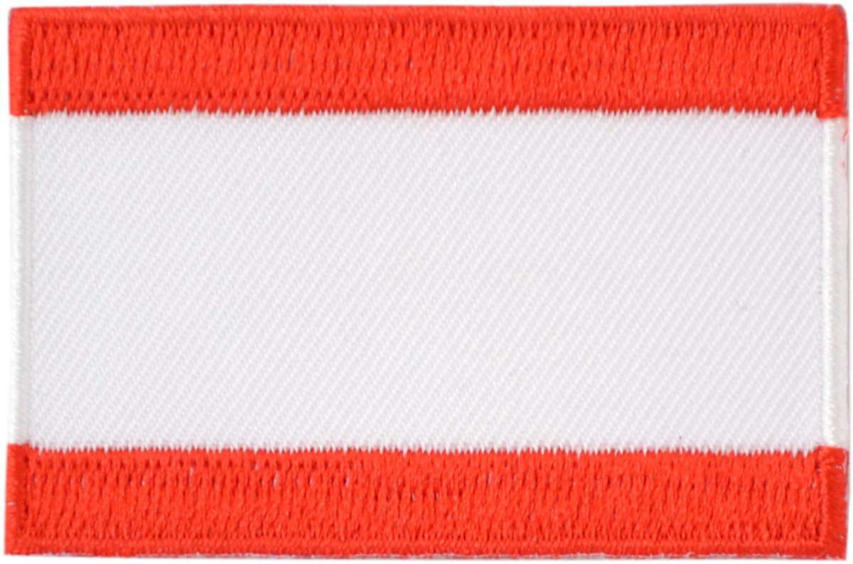 Embleem vlag Antwerpen- Strijk embleem - Carnavalskleding - Carnaval accessoires