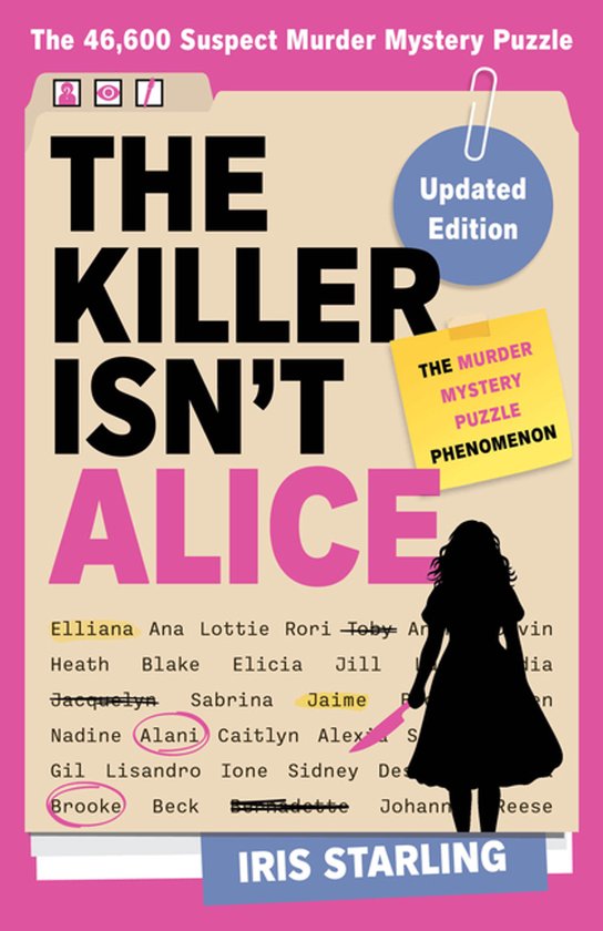 The Killer Isn't Alice - cover