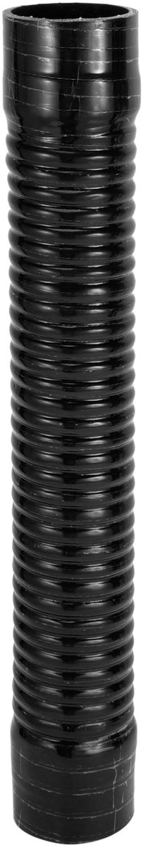 Dailygoods- Koelvloeistofslang 68 mm - Siliconen - Zwart - 500 mm - Meerlaags - Hoge temperatuur tot 300 °C - Siliconenslang