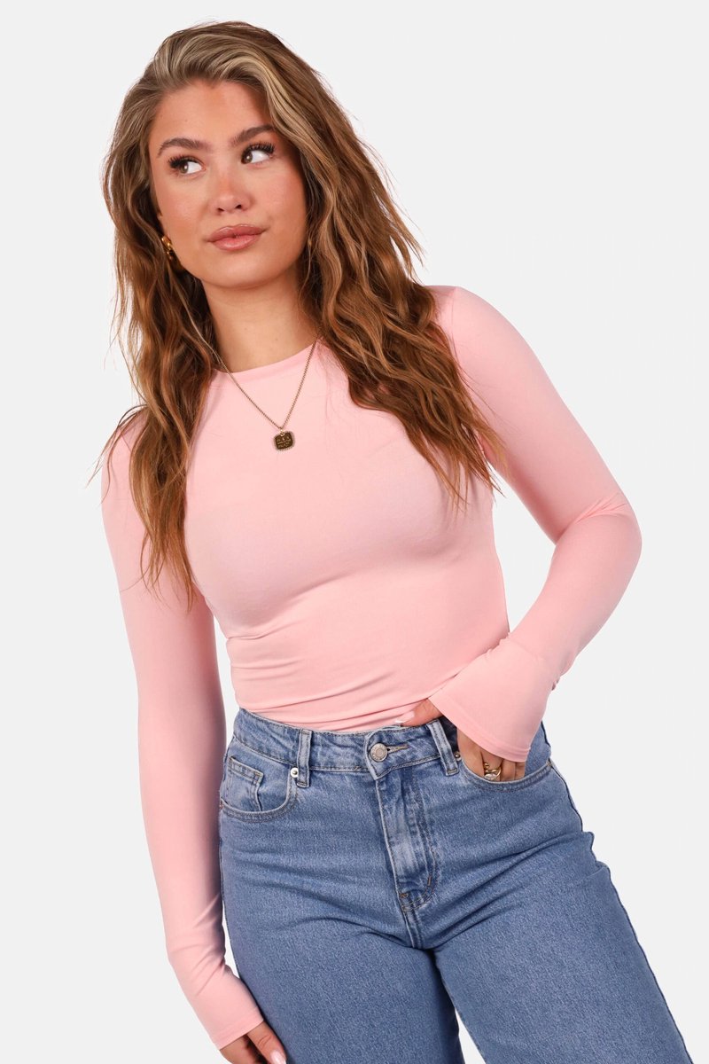 Getdrezzed Top - Maat: L - Basic travel body roze