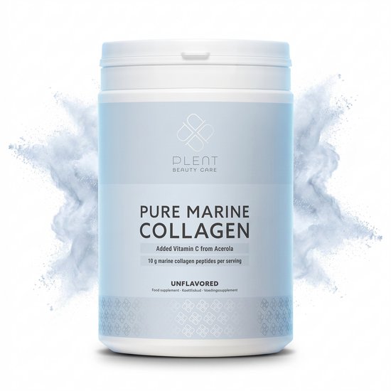 Plent Beauty - Pure Viscollageen Natural + vit C - 300 g - Collageen In De Zuiverste En Puurste Vorm