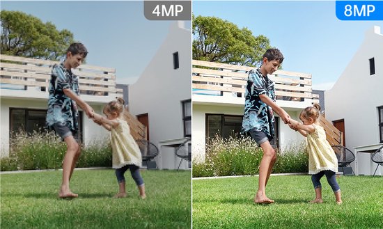 Foscam D8T, 4K/8MP vandalismebestendige WiFi PT buitencamera Wit van Foscam — afbeelding 4