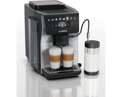 Siemens EQ600 iAroma - TP605EM3 - Volautomatische koffiemachine - RVS - Verlichting - 10 profielen - 2026 editie