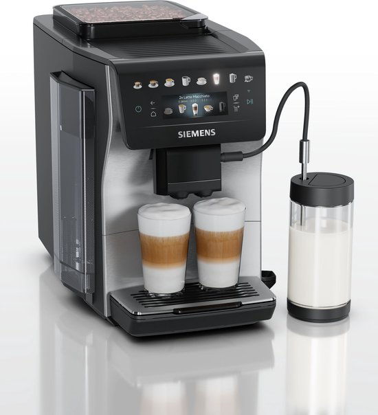 Siemens EQ600 iAroma - TP605EM3 - Volautomatische koffiemachine - RVS