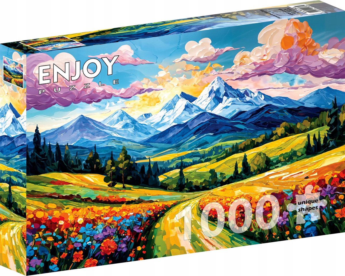 Flowered Valley Puzzel 1000 Stukjes