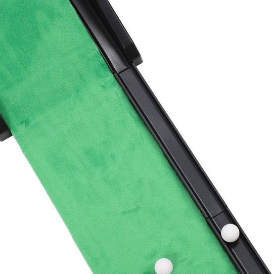 Putting Mat Set - Golf Oefenmat - Golfslag Verbeteren - Automatische Bal Terugkeer - 22 x 15 cm - Groen — afbeelding 3