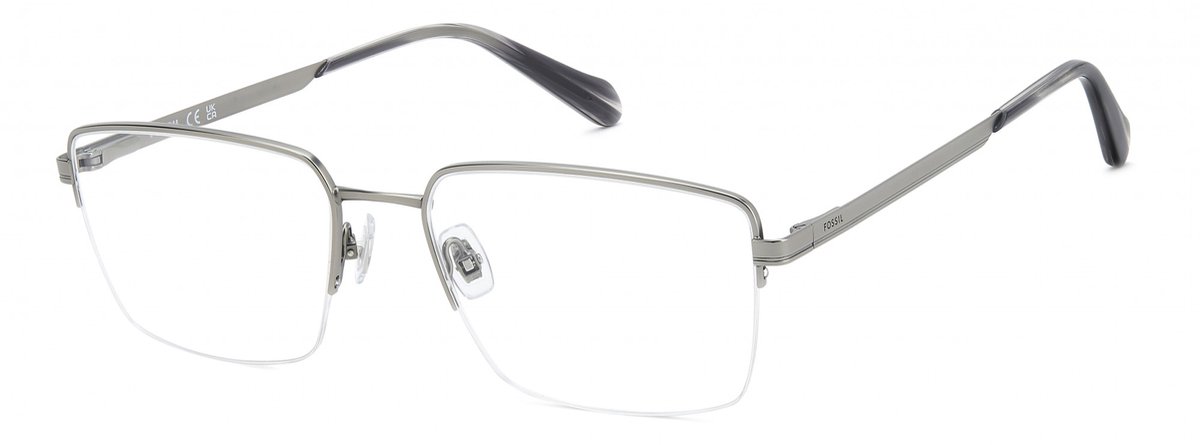 Fossil FOS 7208/G Matte dark ruthenium 55/18/145 MAN Brilmonturen