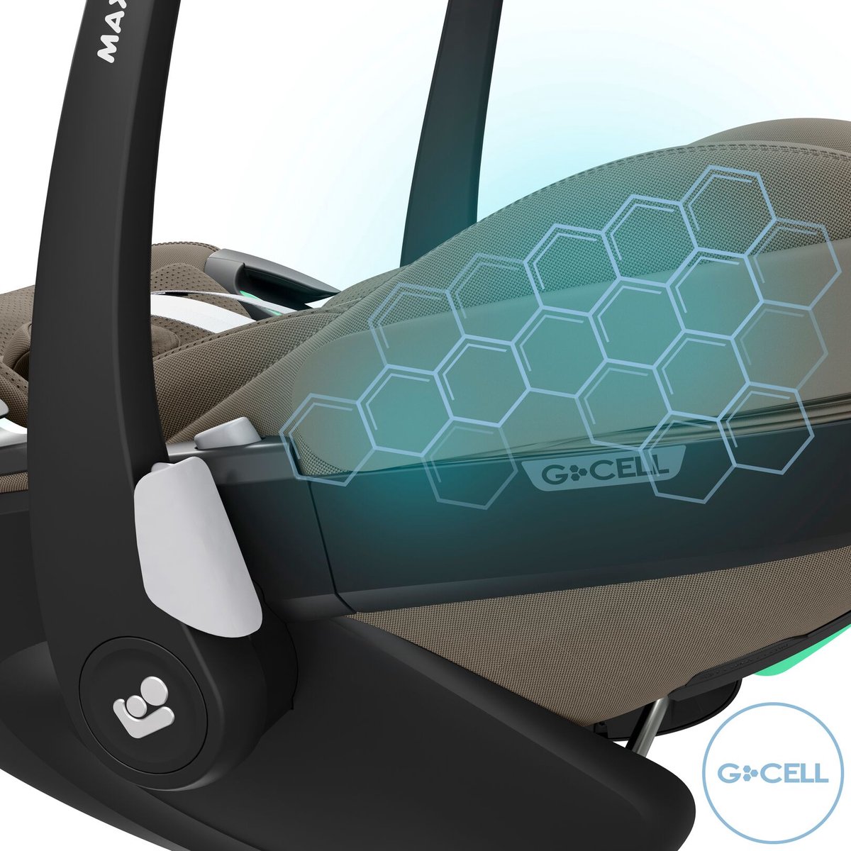 Maxi-Cosi 360 Pro Family bundel - Inclusief Pebble 360 Pro², Pearl 360 Pro-autostoelen met uitschuifbare, draaibare FamilyFix 360 Pro-base - vanaf de geboorte tot 4 jaar, Truffle thumbnail 4