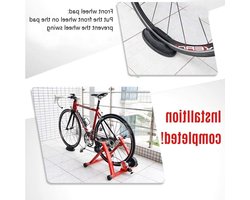Fietstrainer Indoor - Hometrainer Bike Stand - Buiten Trainen - Magnetische Weerstand - 26-28 inch - Geel